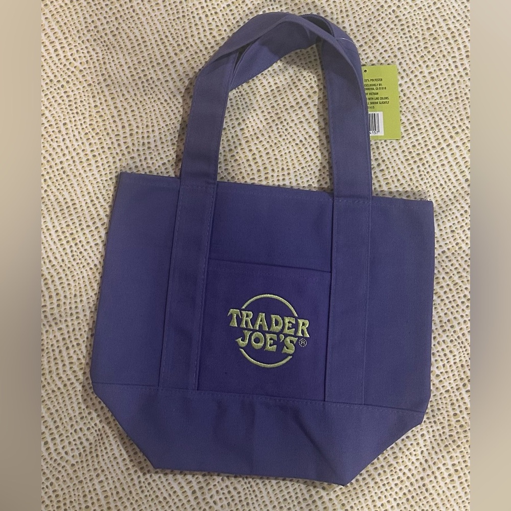 Trader Joe's Canvas Tote- limited edition